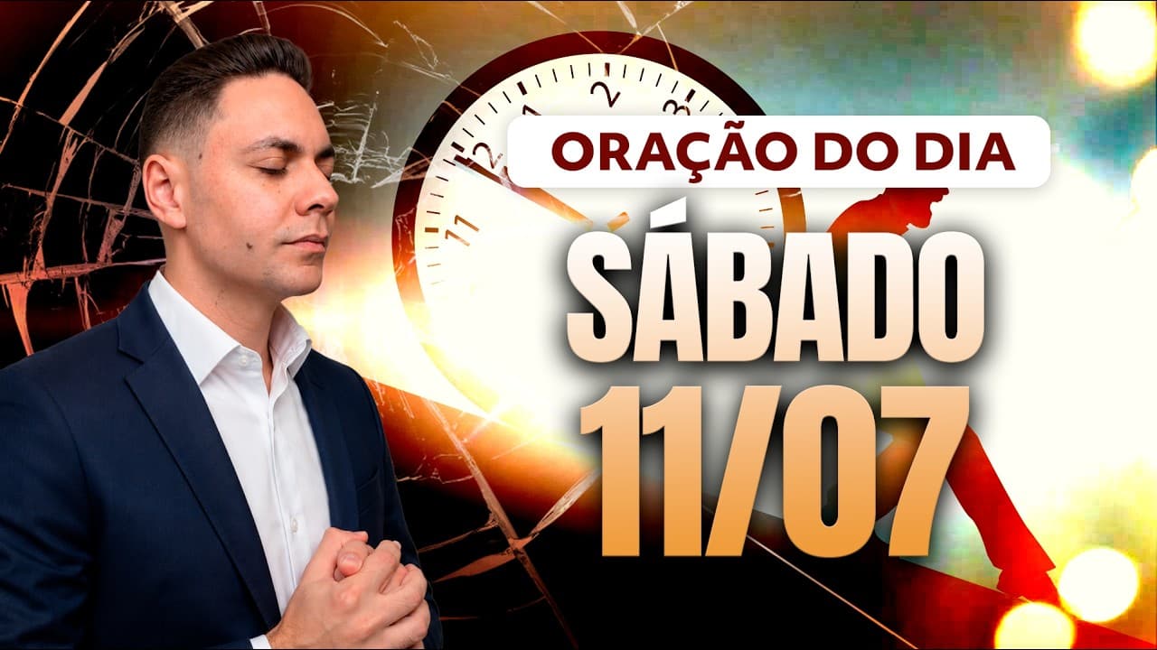 Capa do vídeo "☀️ORAÇÃO DA MANHÃ 11/07 - Pastor Fernando Branco" do canal Pr Fernando Branco