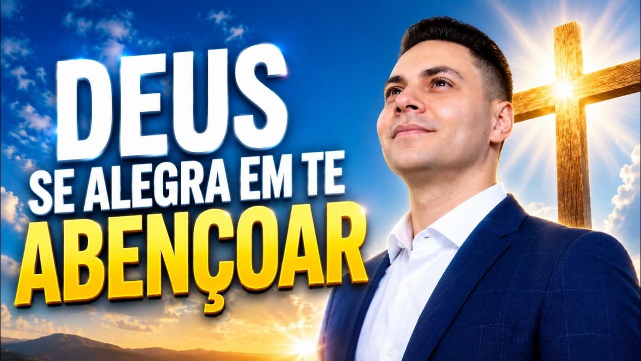 Capa do vídeo "A oração que revela o quanto Deus ama você | Oração da tarde 🌅 | Pastor Fernando Branco" do canal Pr Fernando Branco
