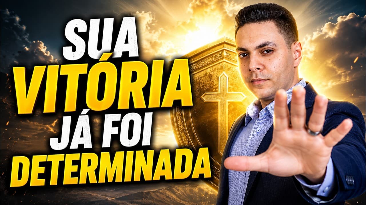Capa do vídeo "Ninguém pode impedir a vitória que Deus determinou | Oração da tarde 🌅 | Pastor Fernando Branco" do canal Pr Fernando Branco
