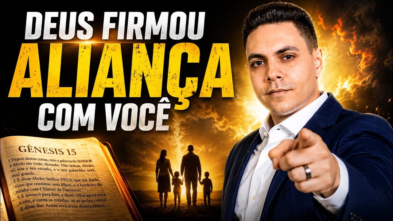 Capa do vídeo "Oração poderosa da aliança com Deus | Oração da manhã ☀️ | Pastor Fernando Branco" do canal Pr Fernando Branco