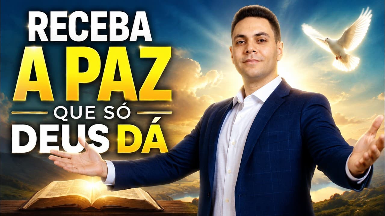 Capa do vídeo "Oração poderosa para vencer a ansiedade | Oração da manhã ☀️ | Pastor Fernando Branco" do canal Pr Fernando Branco