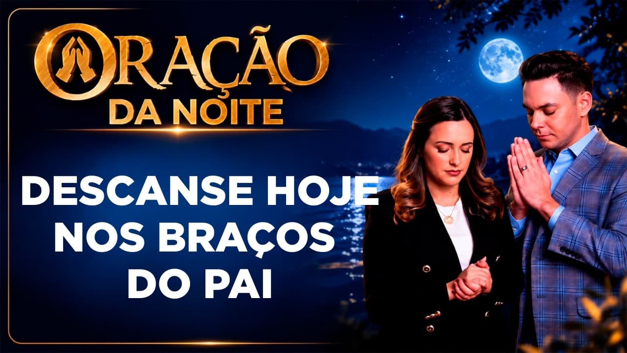 Capa do vídeo "Oração para dormir em paz e descansar nos braços de Deus |🌙Oração da noite | Pastor Fernando Branco" do canal Pr Fernando Branco