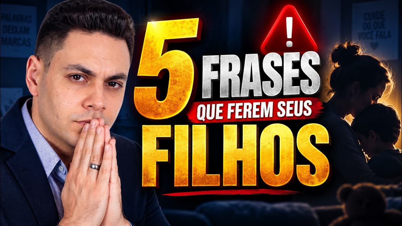 Capa do vídeo "Palavras que você nunca deve falar aos seus filhos | ☀️Oração da manhã | Pastor Fernando Branco" do canal Pr Fernando Branco