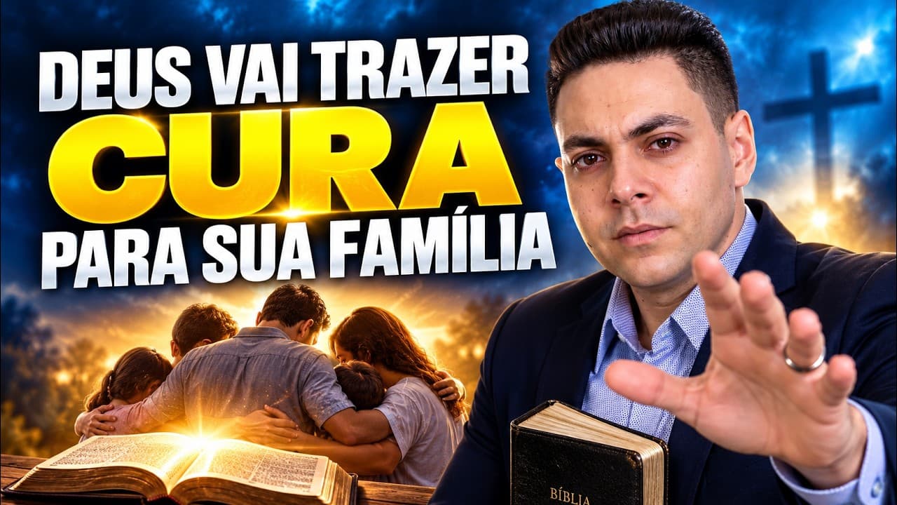 Capa do vídeo "Oração da manhã☀️| Oração pela saúde e cura de toda a família | Pastor Fernando Branco" do canal Pr Fernando Branco