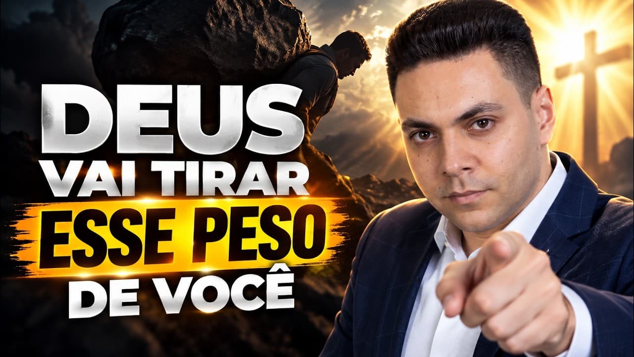 Capa do vídeo "Deus vai te levantar e renovar suas forças | 🌅Oração da tarde | Pastor Fernando Branco" do canal Pr Fernando Branco