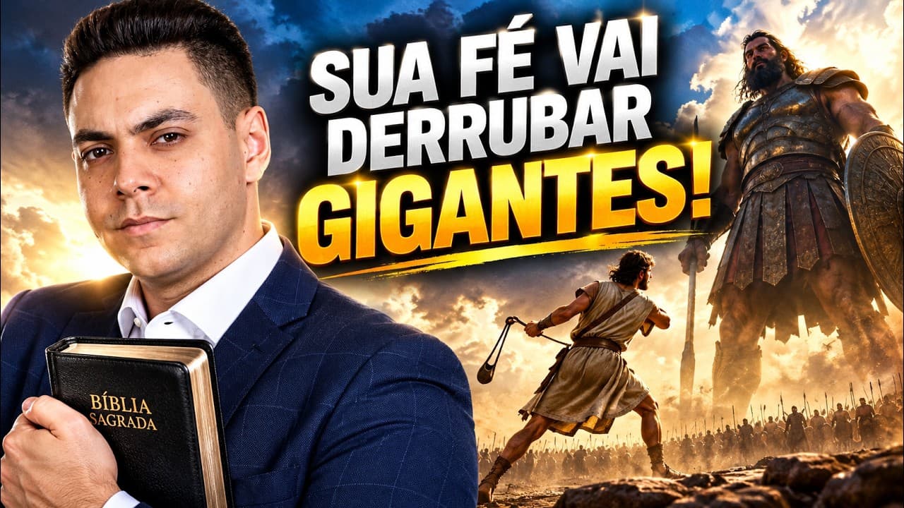 Capa do vídeo "Deus vai derrubar as muralhas da sua vida | ☀️Oração da manhã | Pastor Fernando Branco" do canal Pr Fernando Branco