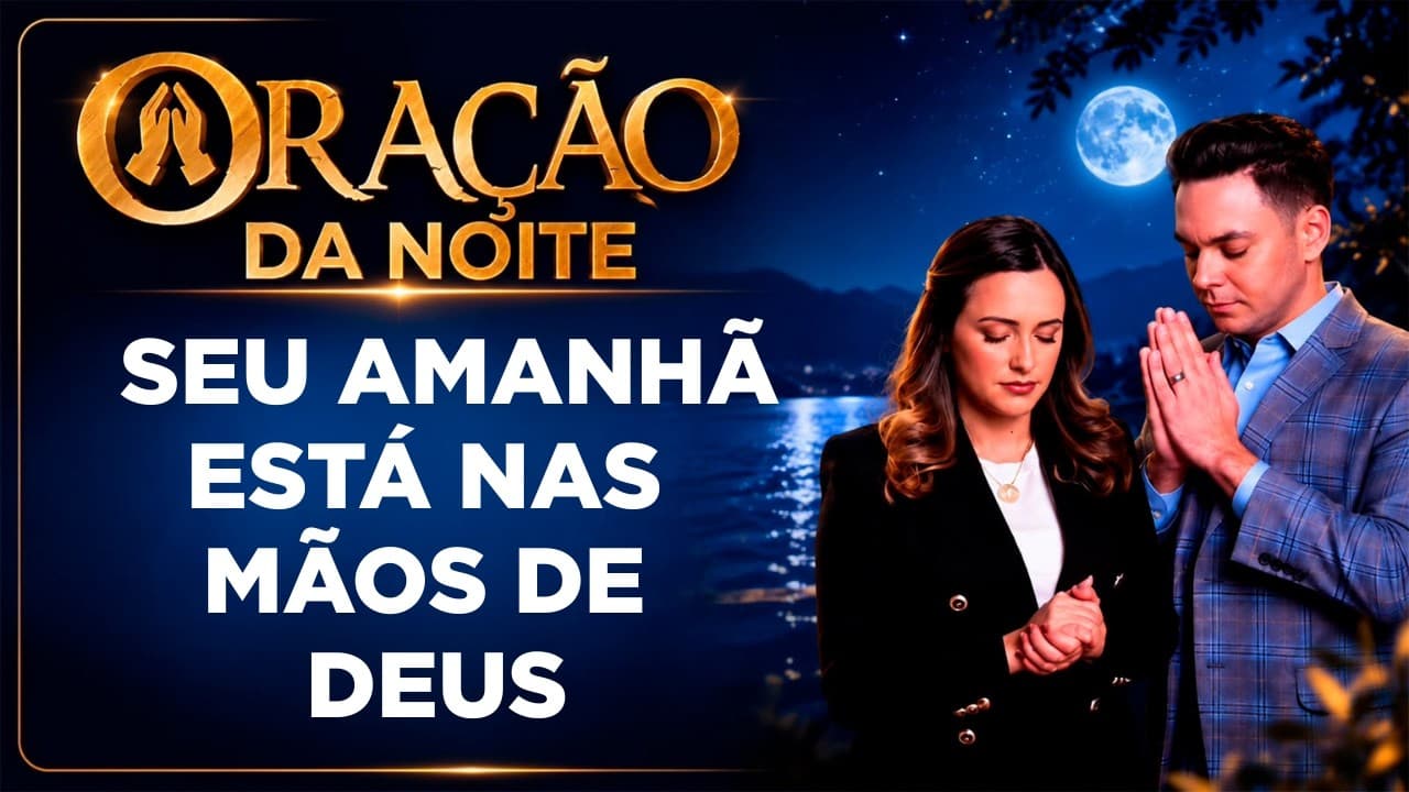 Capa do vídeo "Oração para dormir em paz e acalmar a mente com Jesus |🌙Oração da noite | Pastor Fernando Branco" do canal Pr Fernando Branco