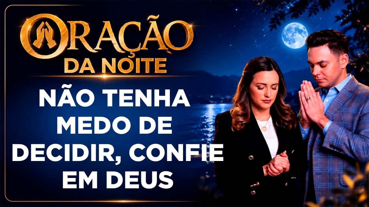 Capa do vídeo "Durma em paz, Deus vai mostrar o caminho | 🌙Oração da noite | Pastor Fernando Branco" do canal Pr Fernando Branco