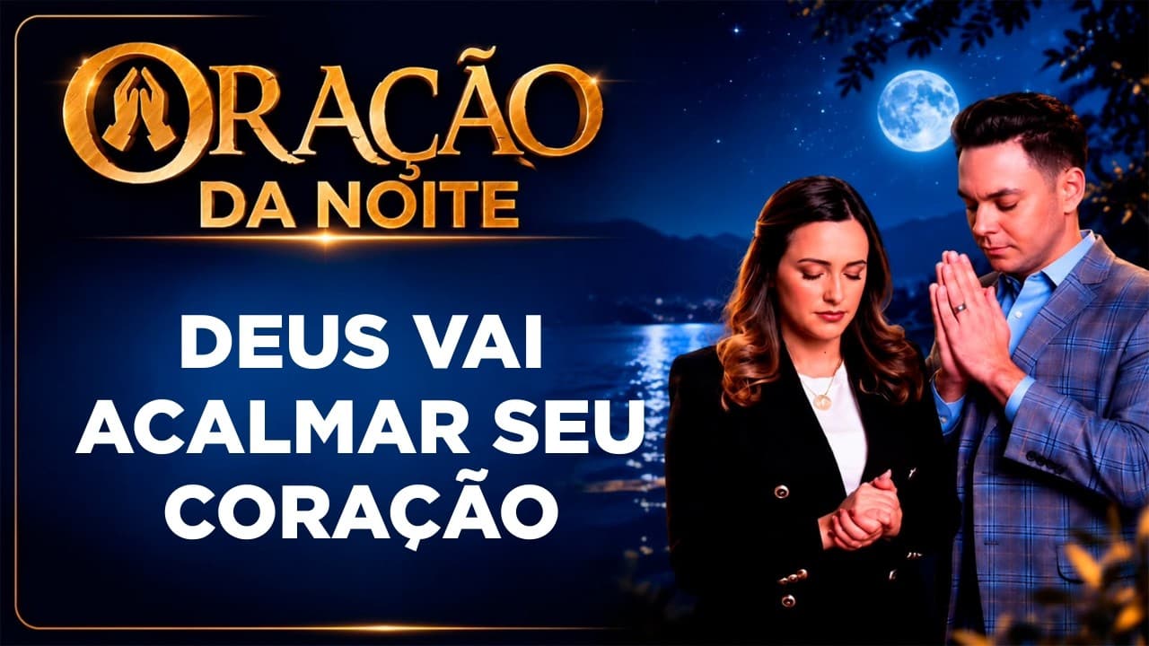 Capa do vídeo "Durma protegido, Deus está cuidando de você |🌙Oração da noite | Pastor Fernando Branco" do canal Pr Fernando Branco