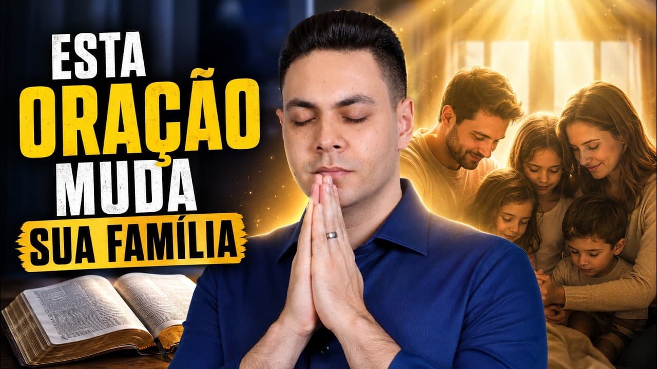 Capa do vídeo "Deus vai restaurar seu casamento | Oração da tarde 🌅 | Pastor Fernando Branco" do canal Pr Fernando Branco