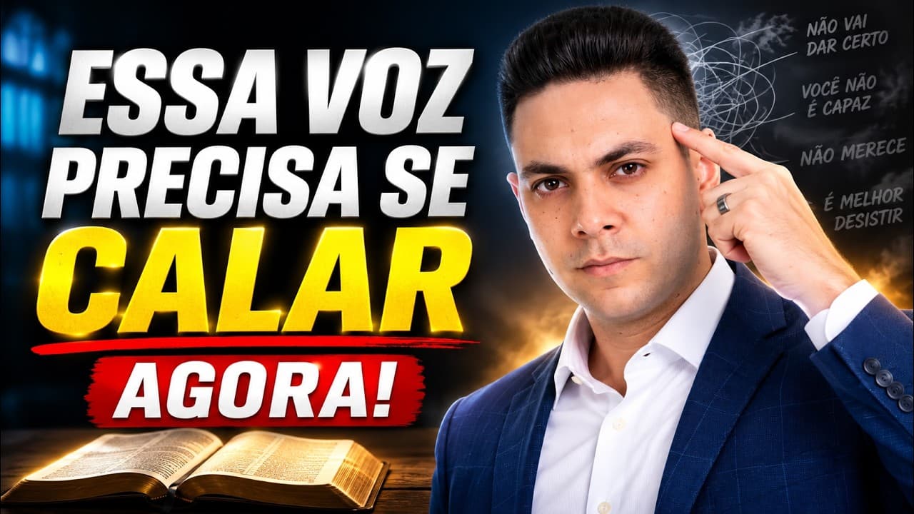 Capa do vídeo "Oração para vencer a culpa | ☀️Oração da manhã | Pastor Fernando Branco" do canal Pr Fernando Branco