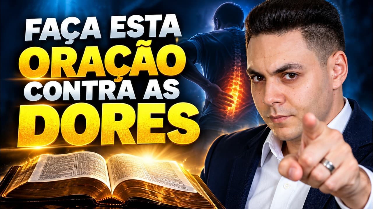 Capa do vídeo "Oração da manhã para aliviar todas as dores |☀️Oração da manhã | Pastor Fernando Branco" do canal Pr Fernando Branco