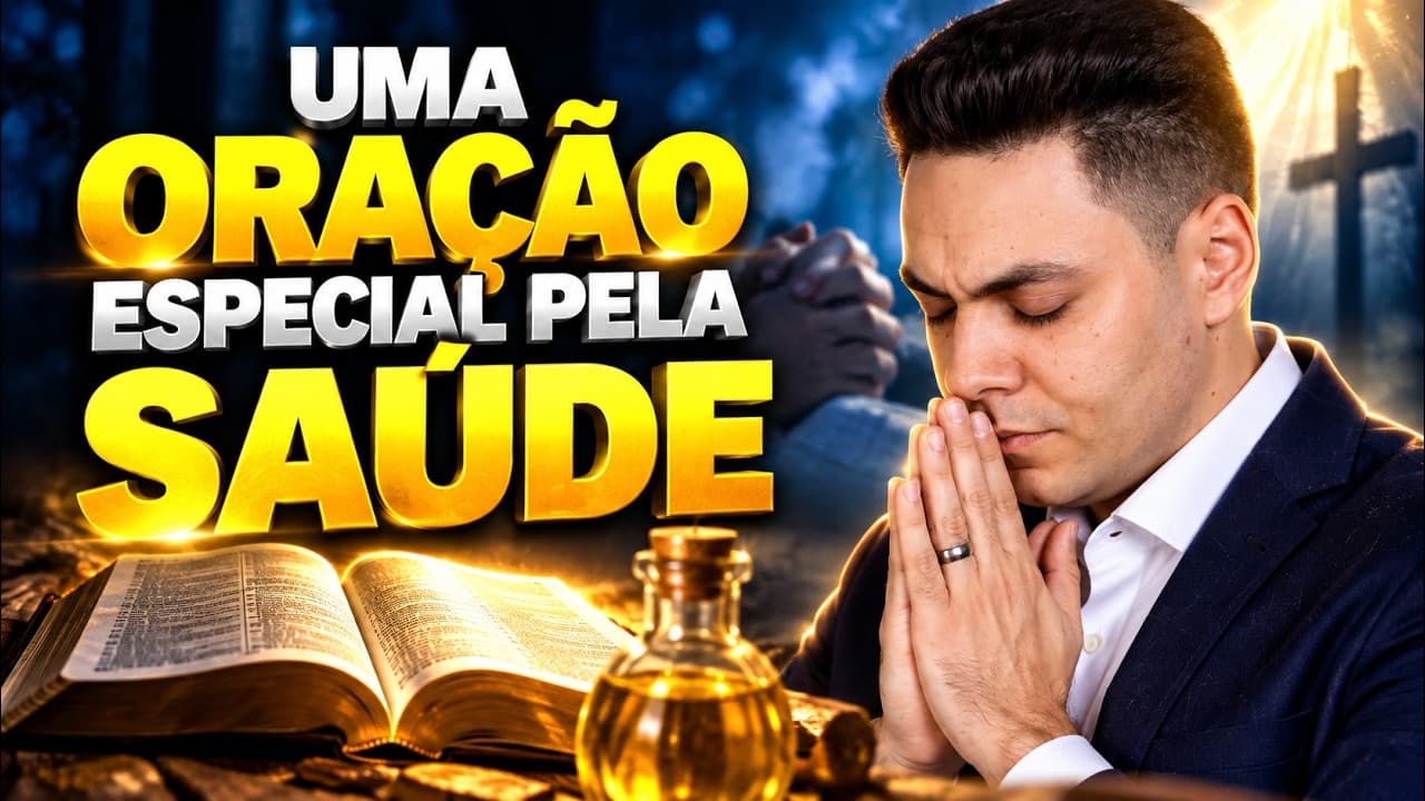 Capa do vídeo "Oração da tarde pela saúde e cura divina | 🌅Oração da tarde | Pastor Fernando Branco" do canal Pr Fernando Branco
