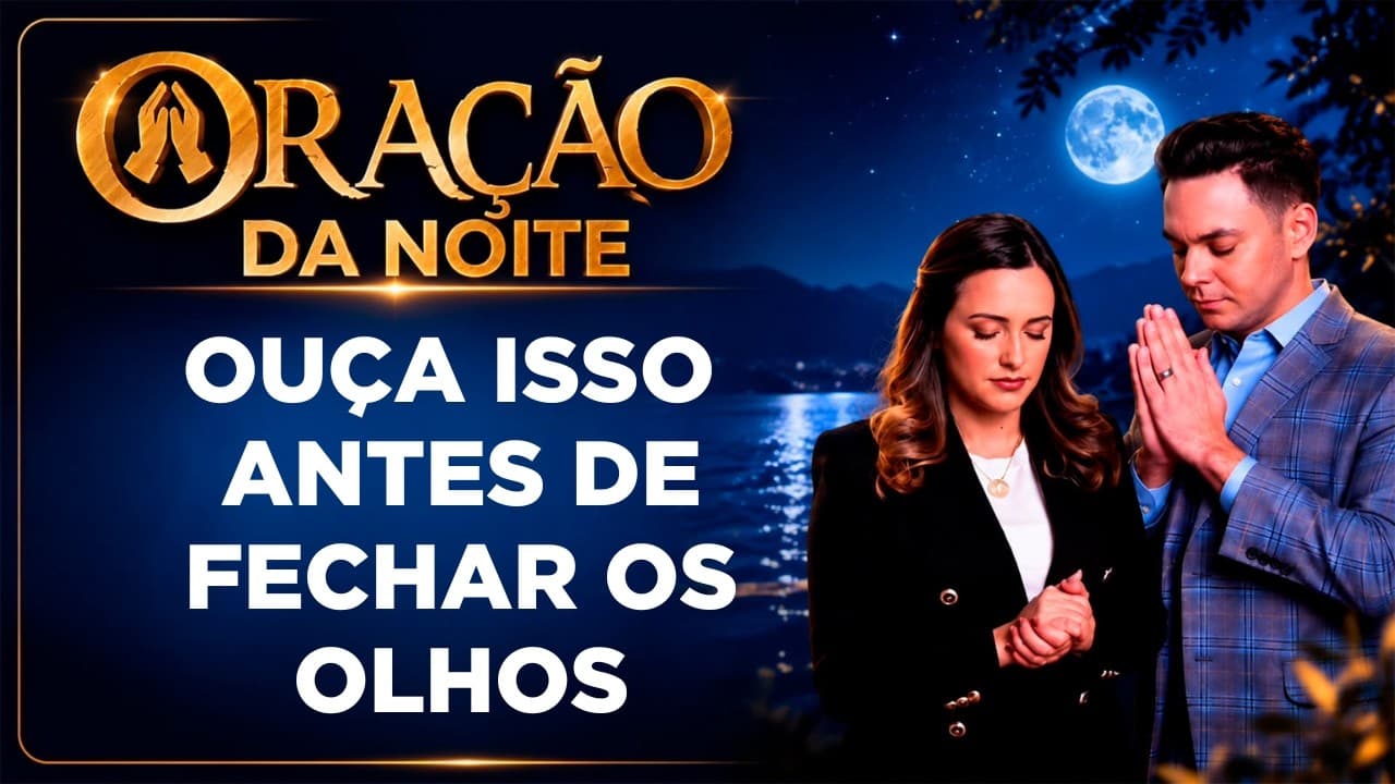 Capa do vídeo "Deus vai acalmar sua mente antes de dormir | 🌙Oração da noite | Pastor Fernando Branco" do canal Pr Fernando Branco