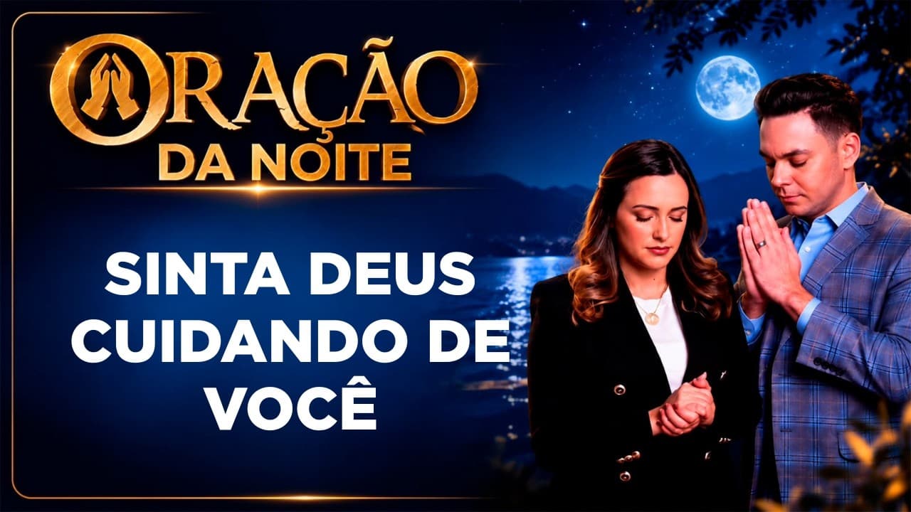 Capa do vídeo "Ouça antes de dormir e descanse em Deus | 🌙Oração da noite | Pastor Fernando Branco" do canal Pr Fernando Branco