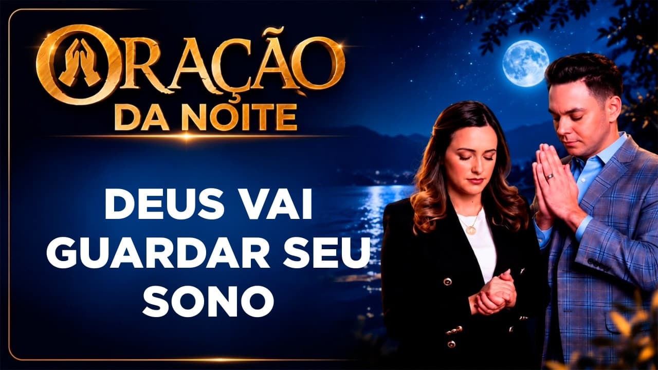 Capa do vídeo "Faça esta oração para dormir bem e em paz | 🌙Oração da noite | Pastor Fernando Branco" do canal Pr Fernando Branco