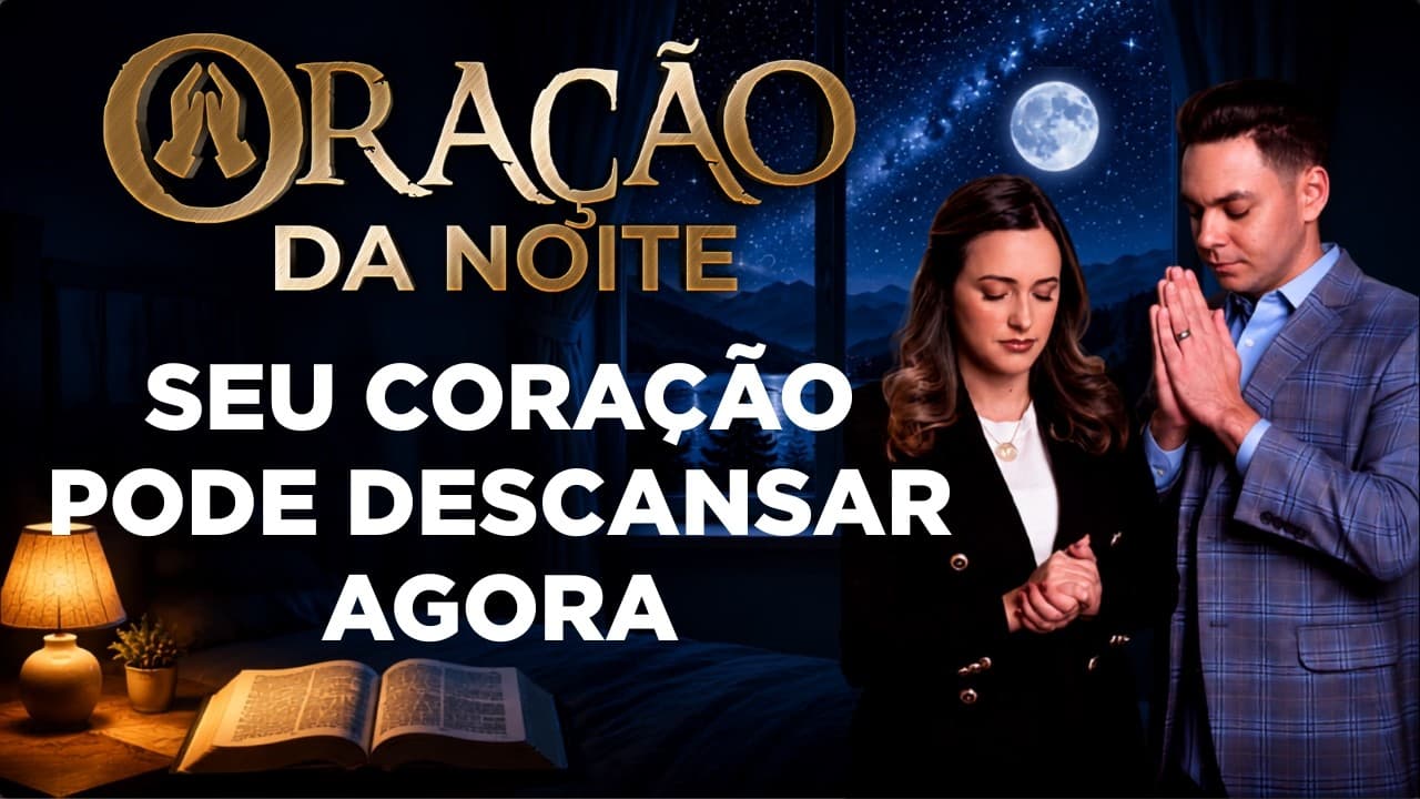 Capa do vídeo "Deus vai acalmar sua mente nesta noite | Oração da noite 🌙 | Pastor Fernando Branco" do canal Pr Fernando Branco