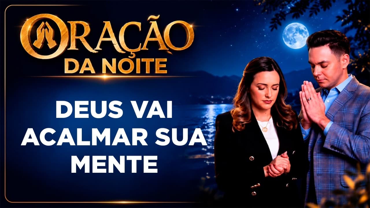 Capa do vídeo "Durma em paz, Deus vai acalmar sua mente |🌙Oração da noite | Pastor Fernando Branco" do canal Pr Fernando Branco