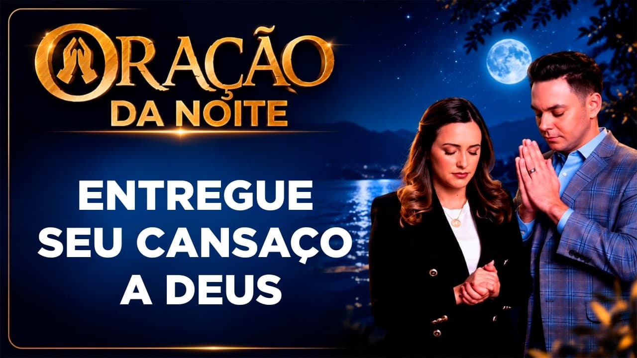 Capa do vídeo "Oração para dormir bem e descansar em Deus | 🌙Oração da noite | Pastor Fernando Branco" do canal Pr Fernando Branco