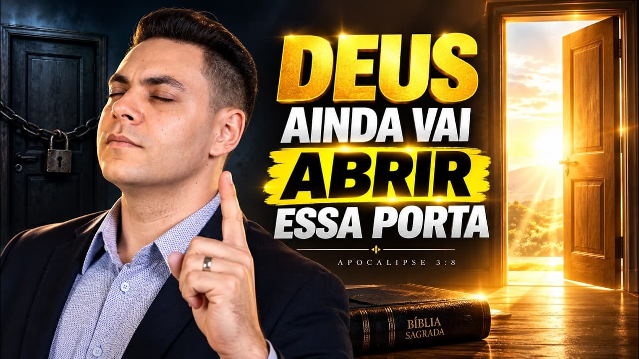 Capa do vídeo "Oração para conseguir emprego e abrir portas | 🌅Oração da tarde | Pastor Fernando Branco" do canal Pr Fernando Branco