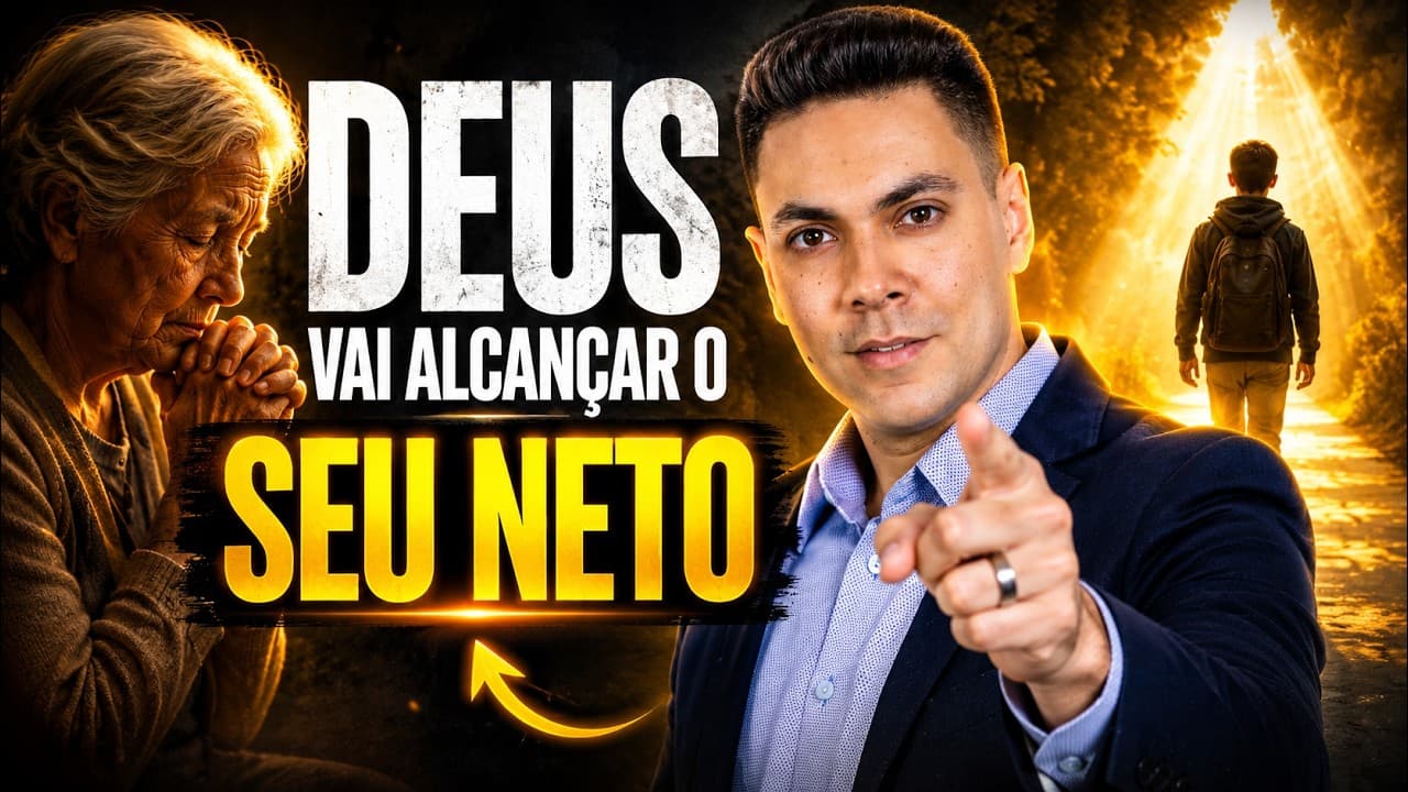 Capa do vídeo "Oração poderosa pelos netos no mau caminho | 🌅Oração da tarde | Pastor Fernando Branco" do canal Pr Fernando Branco