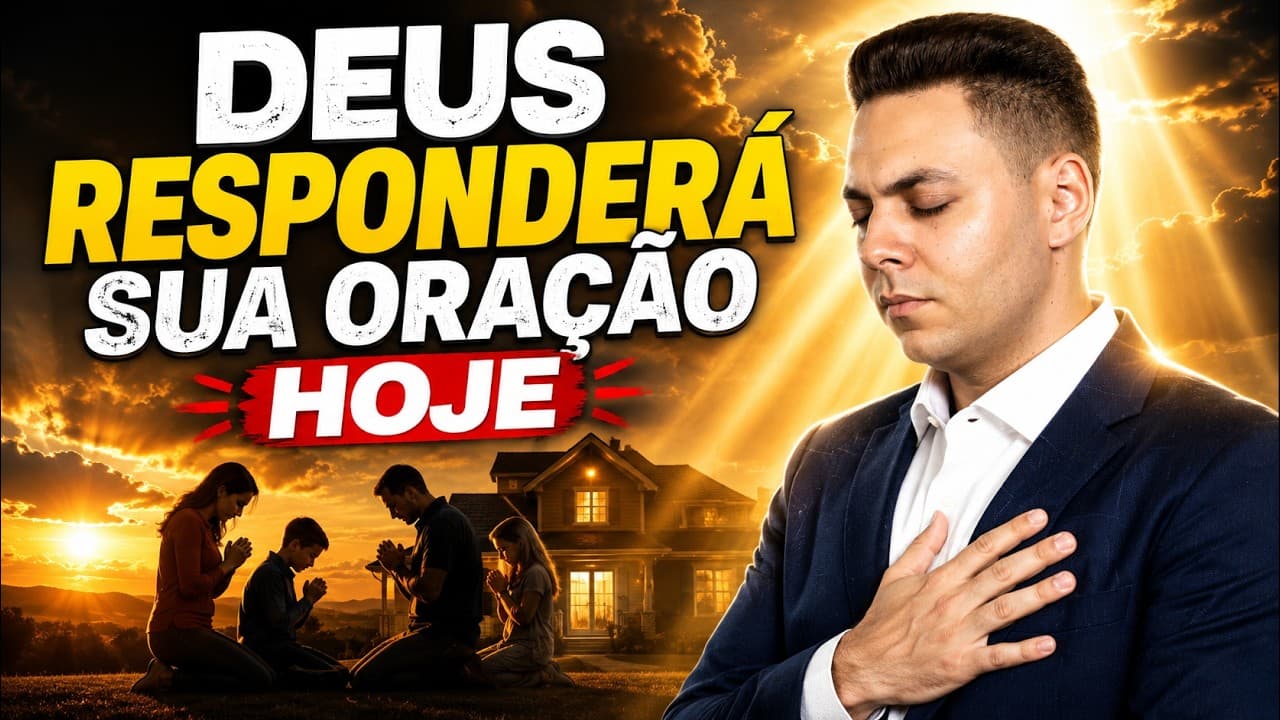 Capa do vídeo "Faça esta oração pela sua casa e veja Deus agir | Oração da manhã ☀️ | Pastor Fernando Branco" do canal Pr Fernando Branco