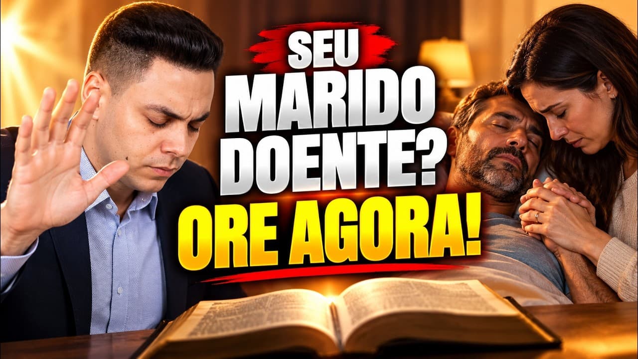 Capa do vídeo "Oração da tarde🌅| Oração para expulsar as enfermidades da sua família | Pastor Fernando Branco" do canal Pr Fernando Branco