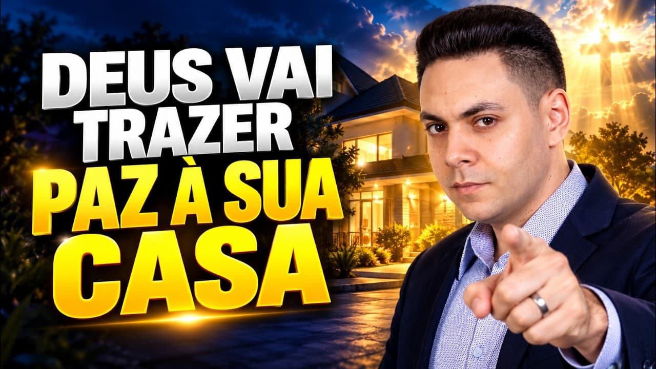 Capa do vídeo "Oração da manhã☀️| Oração para acabar com as brigas e trazer paz à sua casa | Pastor Fernando Branco" do canal Pr Fernando Branco