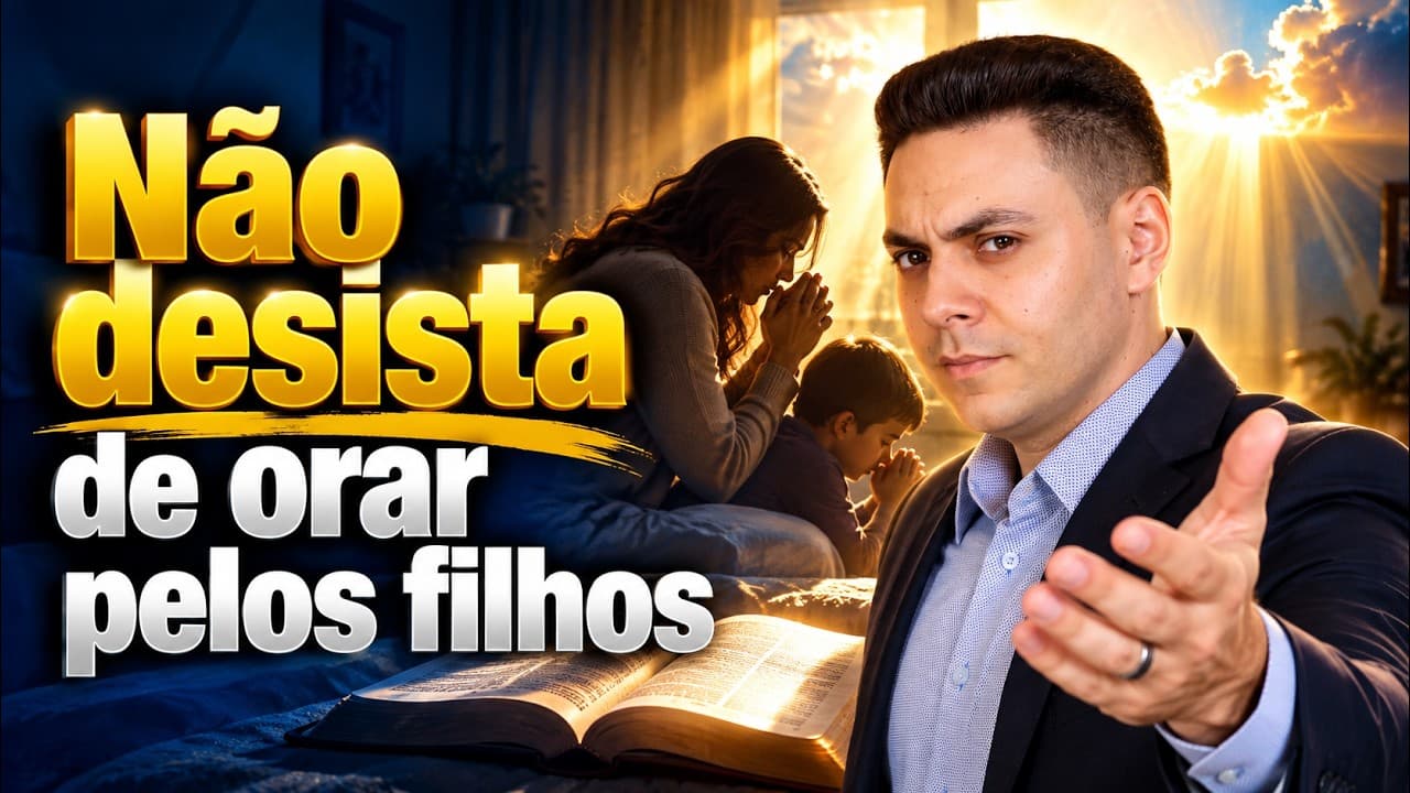Capa do vídeo "Oração da tarde🌅| Oração poderosa pela libertação dos seus filhos | Pastor Fernando Branco" do canal Pr Fernando Branco