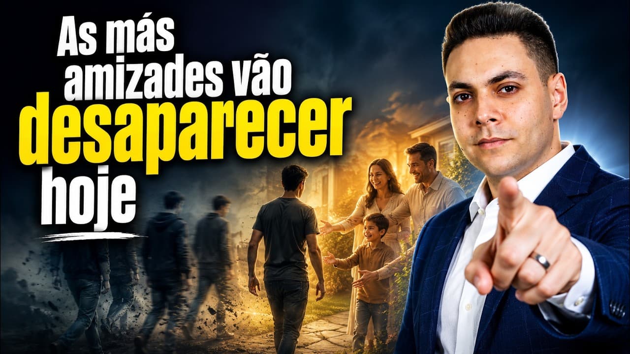 Capa do vídeo "Deus afasta as más amizades | 🌅Oração da tarde | Pastor Fernando Branco" do canal Pr Fernando Branco
