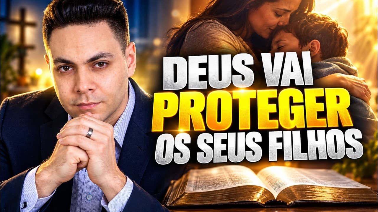 Capa do vídeo "Oração poderosa pelos filhos | ☀️Oração da manhã | Pastor Fernando Branco" do canal Pr Fernando Branco