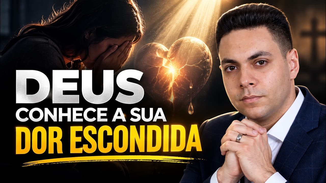 Capa do vídeo "Deus recolhe suas lágrimas e cura seu coração | ☀️Oração da manhã | Pastor Fernando Branco" do canal Pr Fernando Branco