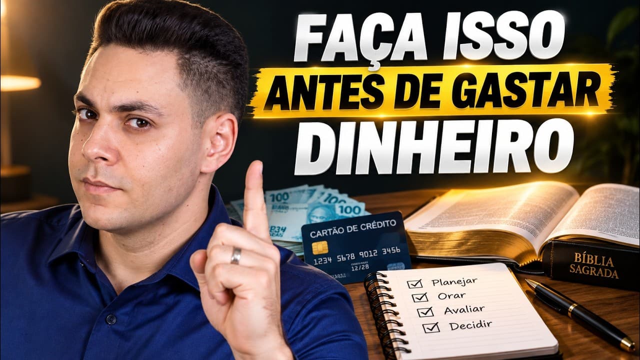 Capa do vídeo "4 passos bíblicos para destravar sua vida financeira | ☀️Oração da manhã | Pastor Fernando Branco" do canal Pr Fernando Branco