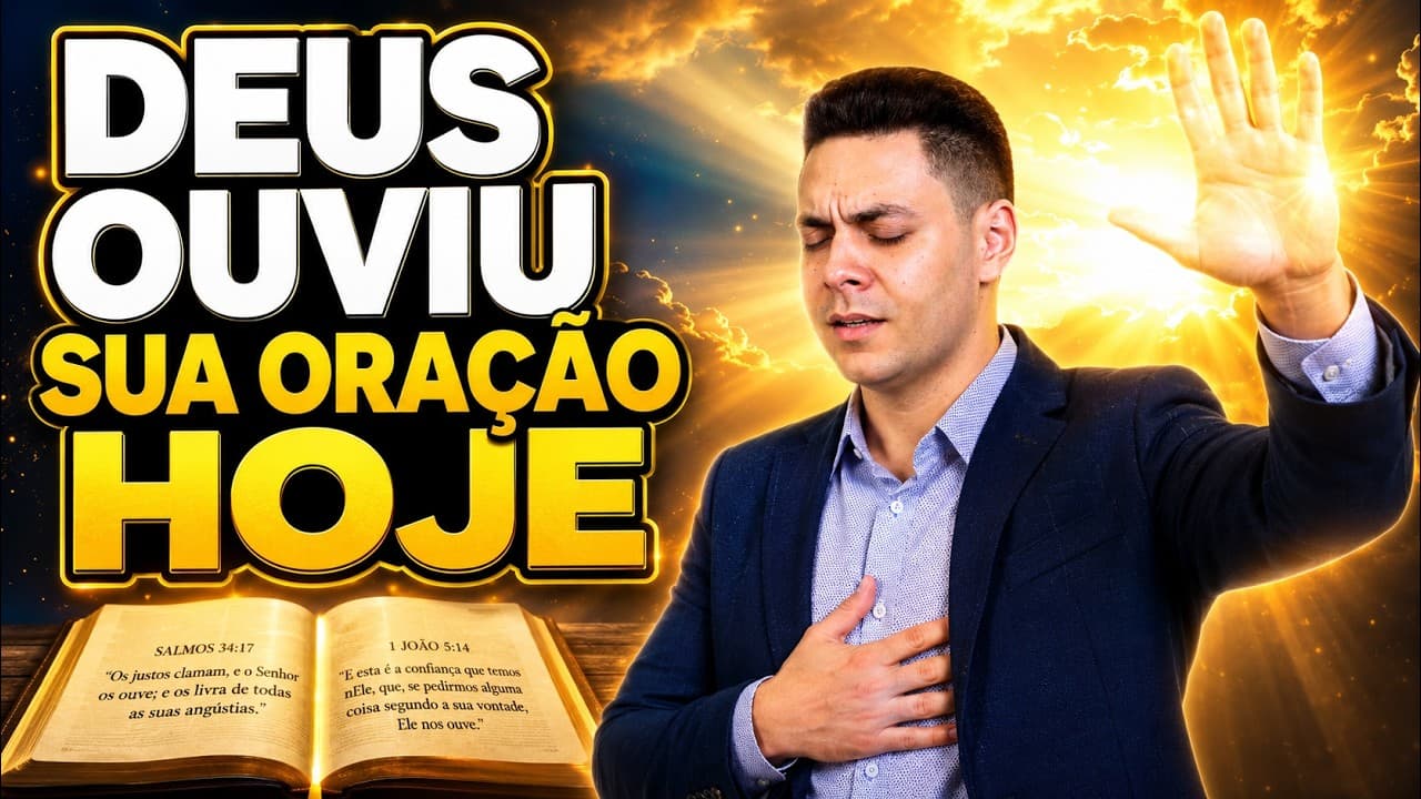 Capa do vídeo "Oração poderosa para saúde, milagres e vitória | Oração da manhã ☀️ | Pastor Fernando Branco" do canal Pr Fernando Branco