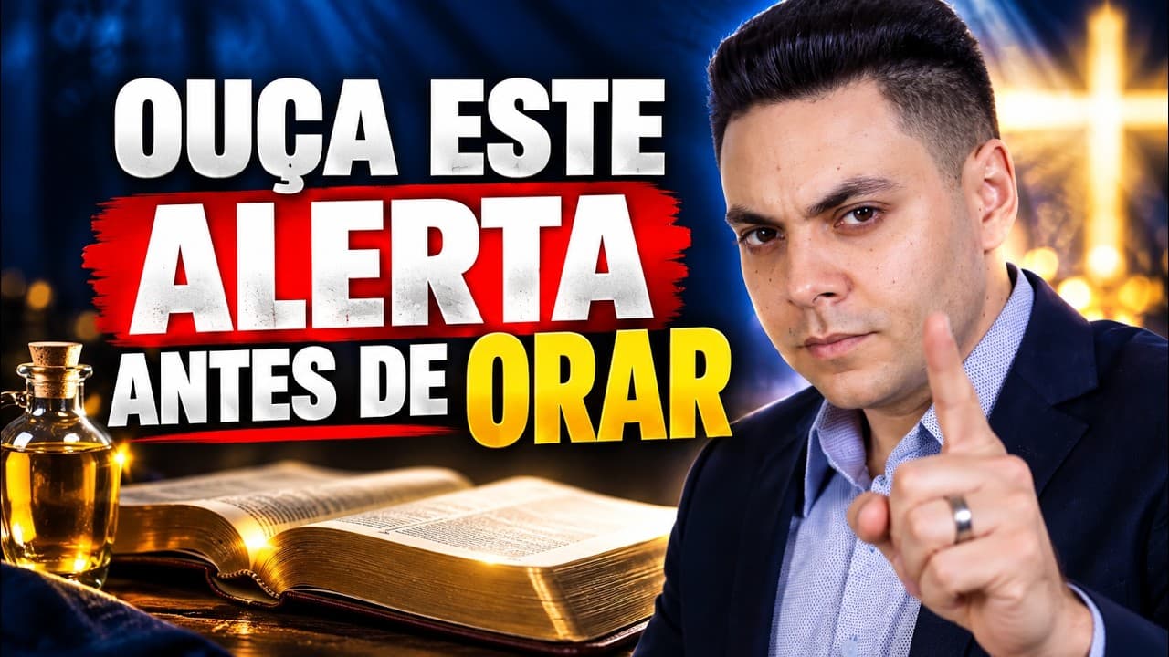 Capa do vídeo "Busque a Deus enquanto há tempo | 🌅Oração da tarde | Pastor Fernando Branco" do canal Pr Fernando Branco