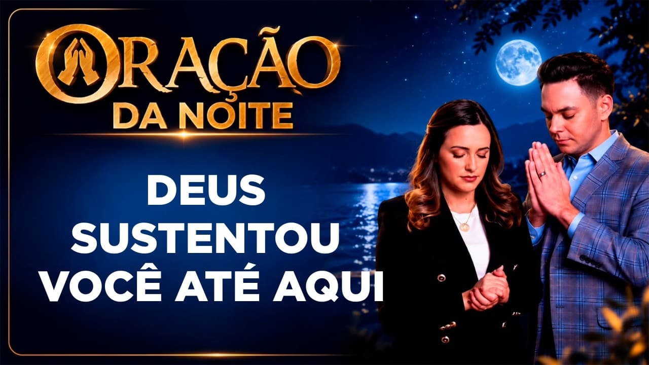 Capa do vídeo "Durma em paz, Deus cuidará de você | 🌙Oração da noite | Pastor Fernando Branco" do canal Pr Fernando Branco