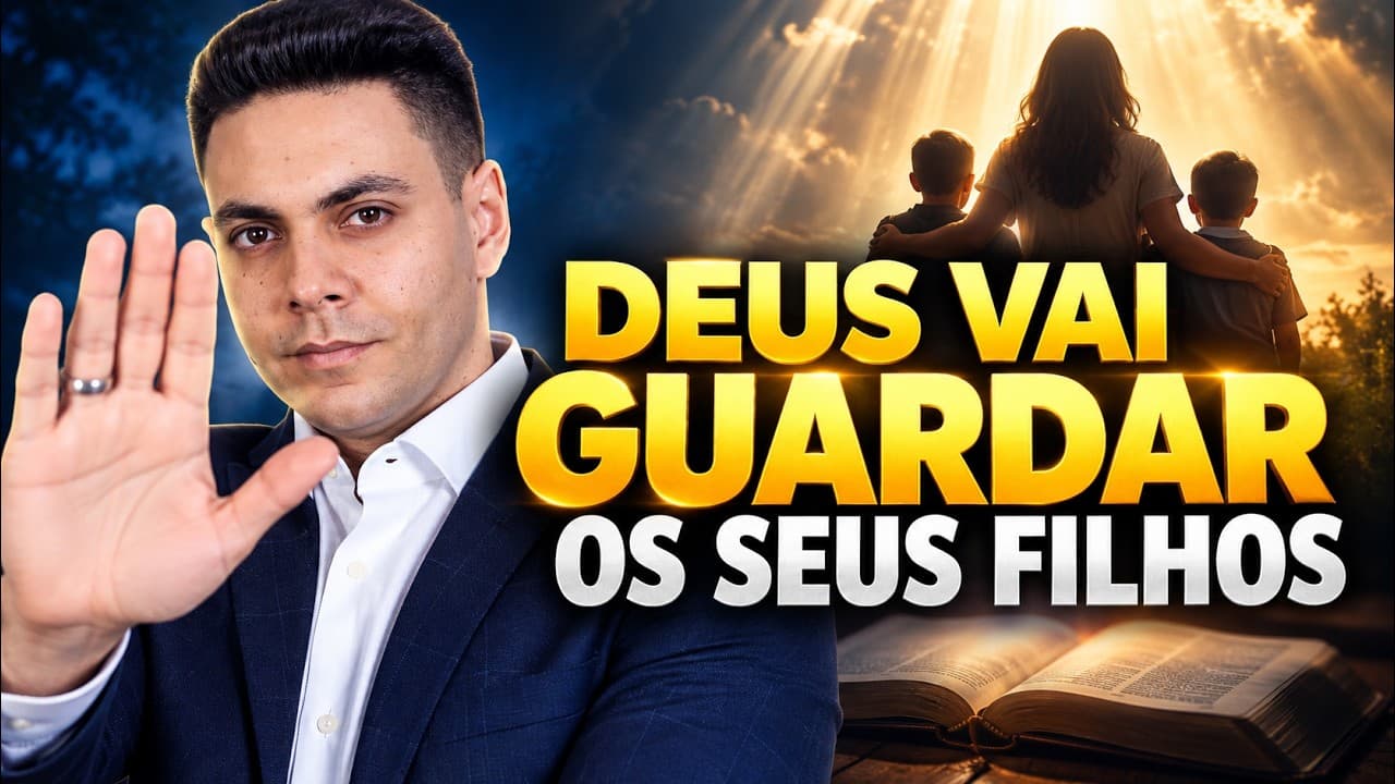 Capa do vídeo "Oração poderosa pelos filhos e netos | 🌅Oração da tarde | Pastor Fernando Branco" do canal Pr Fernando Branco