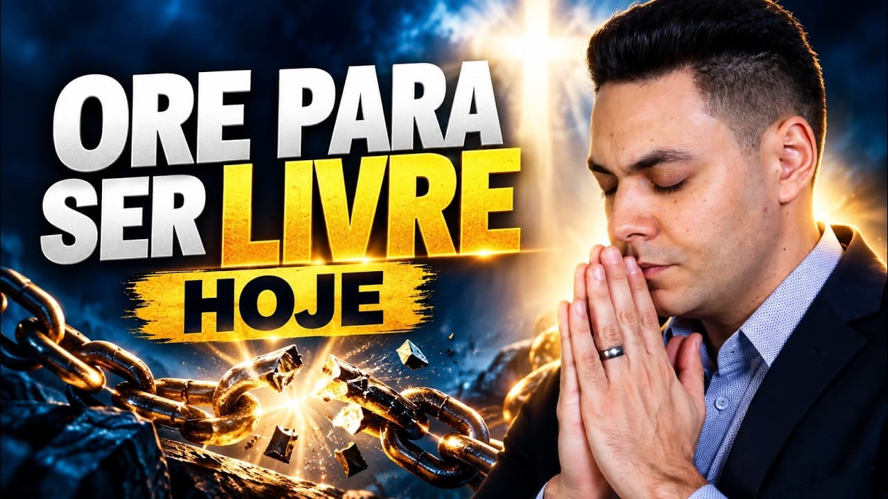 Capa do vídeo "Oração da manhã para libertação | ☀️Oração da manhã | Pastor Fernando Branco" do canal Pr Fernando Branco