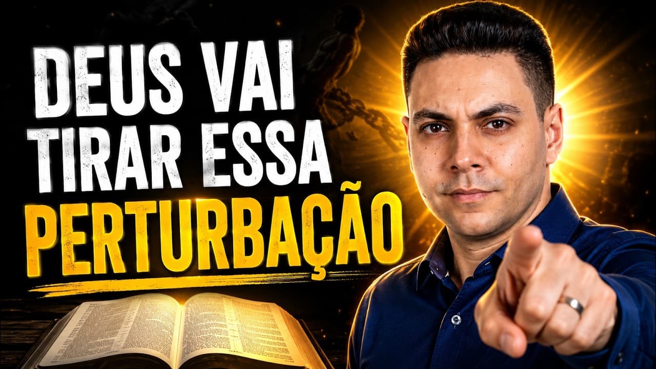 Capa do vídeo "Oração forte para tirar toda perturbação da mente |🌅Oração da tarde | Pastor Fernando Branco" do canal Pr Fernando Branco