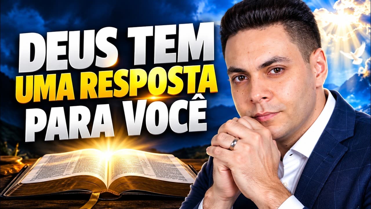 Capa do vídeo "Oração da manhã para causas impossíveis |☀️Oração da manhã | Pastor Fernando Branco" do canal Pr Fernando Branco
