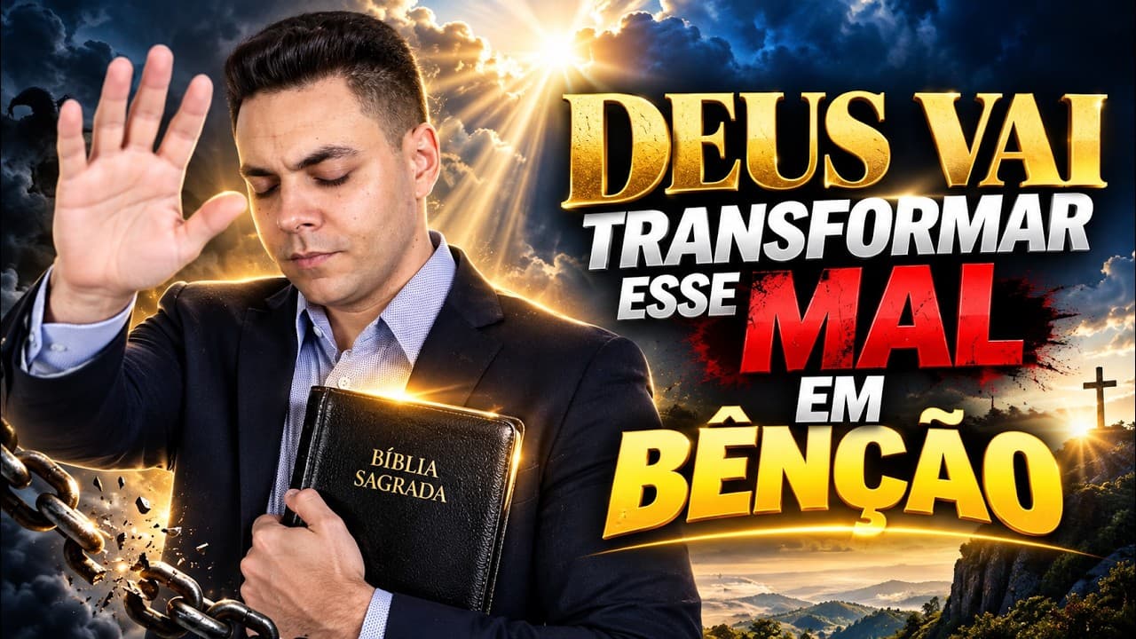 Capa do vídeo "Oração contra perseguição e calúnia | 🌅Oração da tarde | Pastor Fernando Branco" do canal Pr Fernando Branco
