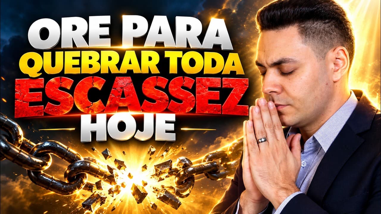 Capa do vídeo "Oração de prosperidade e abundância | 🌅Oração da tarde | Pastor Fernando Branco" do canal Pr Fernando Branco