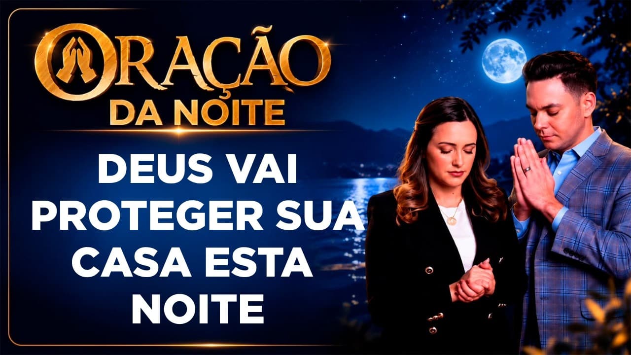 Capa do vídeo "Salmo 91 para dormir em paz, Deus vai proteger sua casa | 🌙Oração da noite | Pastor Fernando Branco" do canal Pr Fernando Branco
