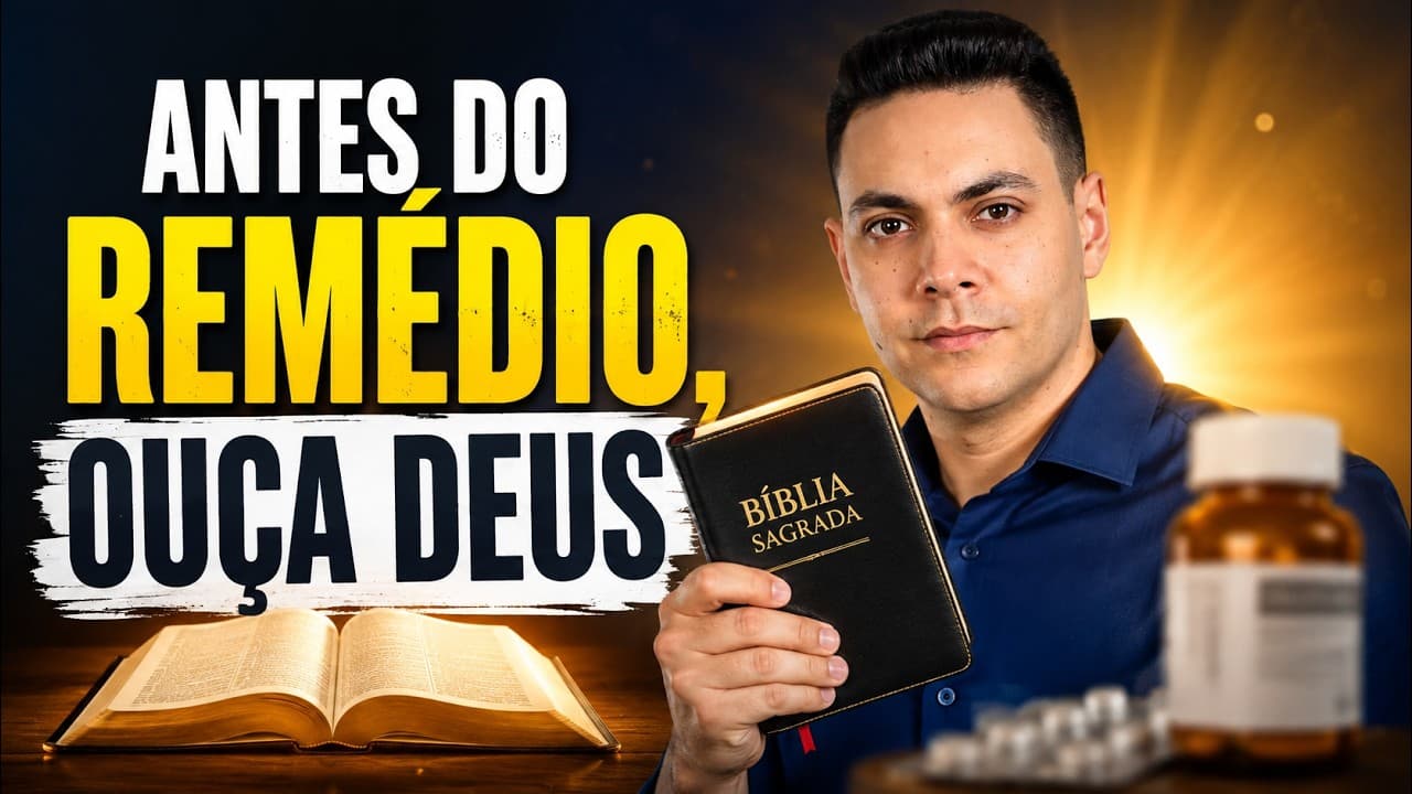 Capa do vídeo "Oração pela saúde com poder de Deus | Oração da manhã ☀️ | Pastor Fernando Branco" do canal Pr Fernando Branco
