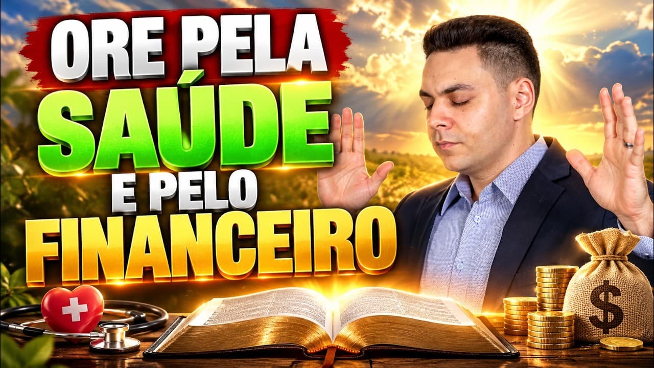Capa do vídeo "Oração da tarde 🌅| Oração por saúde e prosperidade, Deus vai abrir portas | Pastor Fernando Branco" do canal Pr Fernando Branco