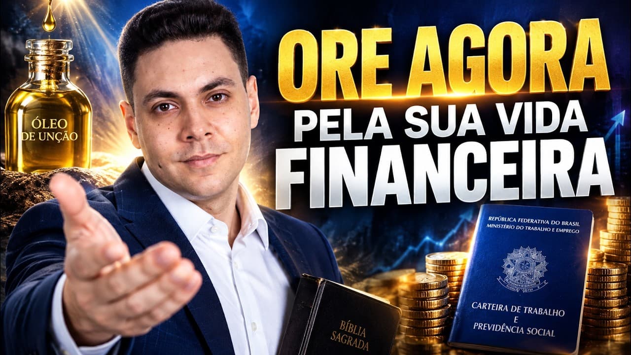 Capa do vídeo "Oração para destravar a vida financeira | ☀️Oração da manhã | Pastor Fernando Branco" do canal Pr Fernando Branco