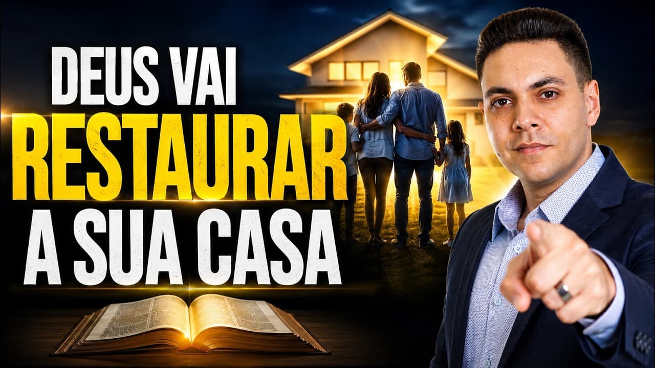 Capa do vídeo "Oração pela reconciliação da família | Oração da manhã ☀️ | Pastor Fernando Branco" do canal Pr Fernando Branco