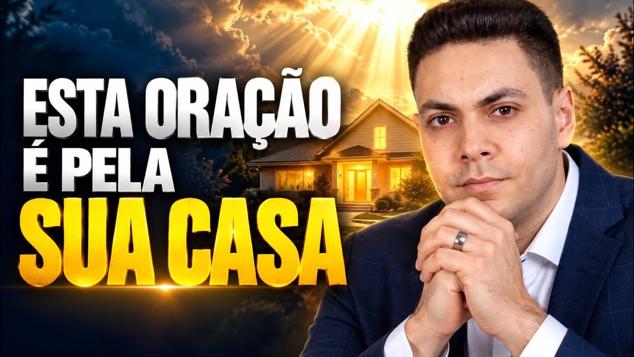 Capa do vídeo "Oração da manhã☀️| A salvação vai entrar na sua casa hoje! | Pastor Fernando Branco" do canal Pr Fernando Branco